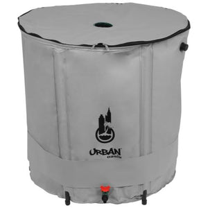 Urban Oasis Collapsible Water Storage Barrel 104 Gallon