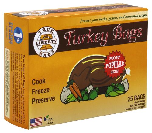 True Liberty Turkey Bags 18 in x 20 in (25/Pack)