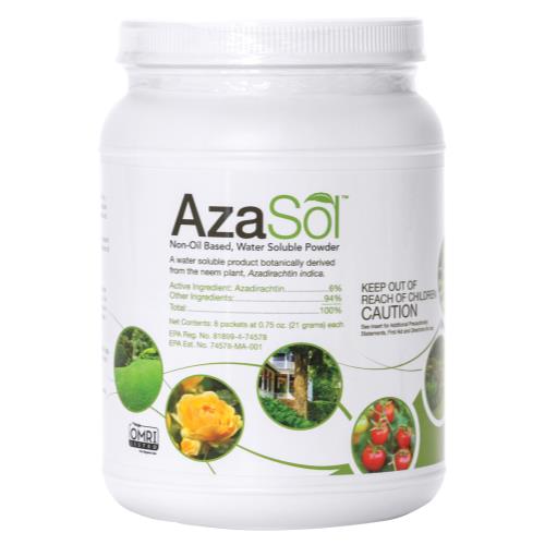 Arborjet AzaSol Container 0.75 oz - 8/Pack (4/Cs)