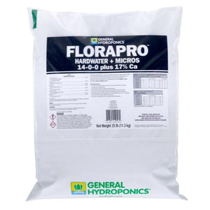 General Hydroponics FloraPro Hardwater + Micros Soluble 25 lb bag