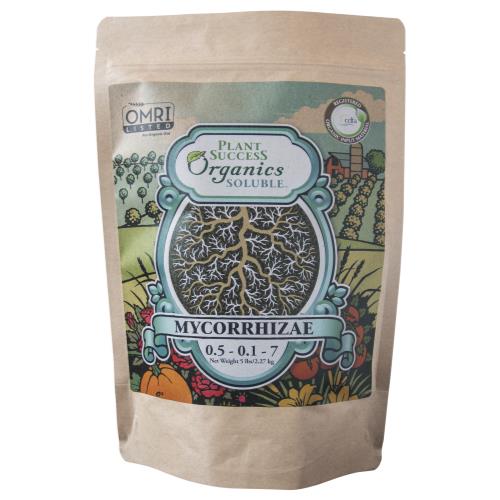 Plant Success Organics Soluble Mycorrhizae 5 lb (1/Cs)