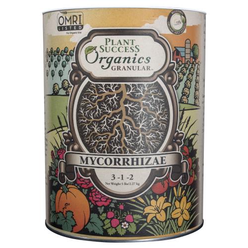 Plant Success Organics Granular Mycorrhizae 5 lb (1/Cs)