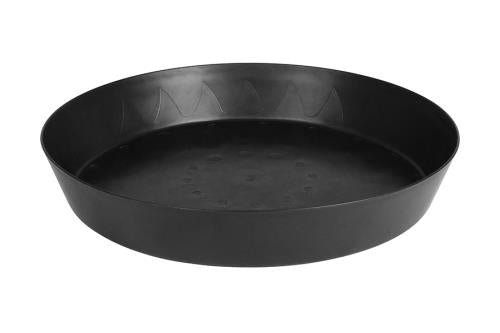 20 inch plant saucer with wheels Gro Pro Heavy Duty Black Saucer 20" w/Tall Sides