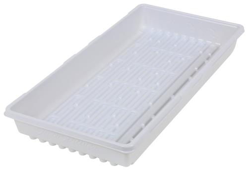 Super Sprouter Triple Thick Tray White 10 x 20 No Hole (50/Cs)