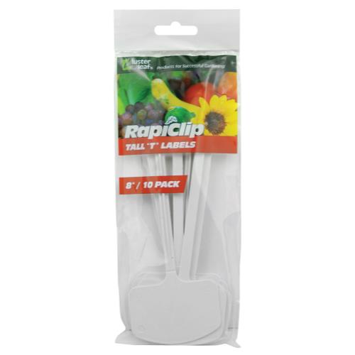 Luster Leaf T Label Plant Markers 8 in (12/Cs)