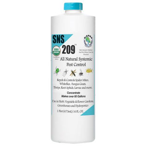 systemic pest control for indoor plants SNS 209 Systemic Pest Control Conc. Pint (10/Cs) – Gardening Indoor