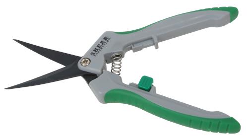 Shear Perfection Platinum Trimming Shear - 2 in Curved Non-Stick Blades (12/Cs)