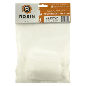 Rosin Industries 90 Micron Thickness Rosin Bag (1=25/Pack)