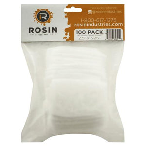 Rosin Industries 90 Micron Thickness Rosin Bag (1=100/Pack)