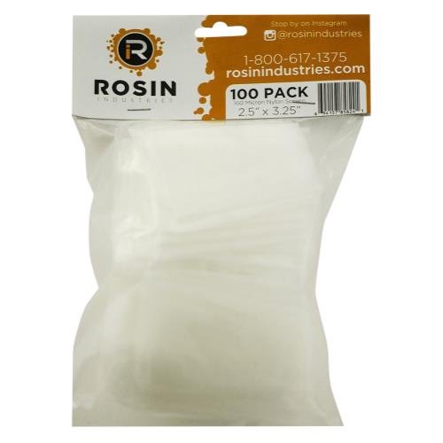 Rosin Industries 160 Micron Thickness Rosin Bag (1=100/Pack) (12/Cs)
