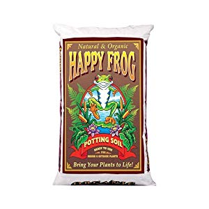 2 cubic feet of potting mix Happy Frog Potting Soil, 2 cu ft